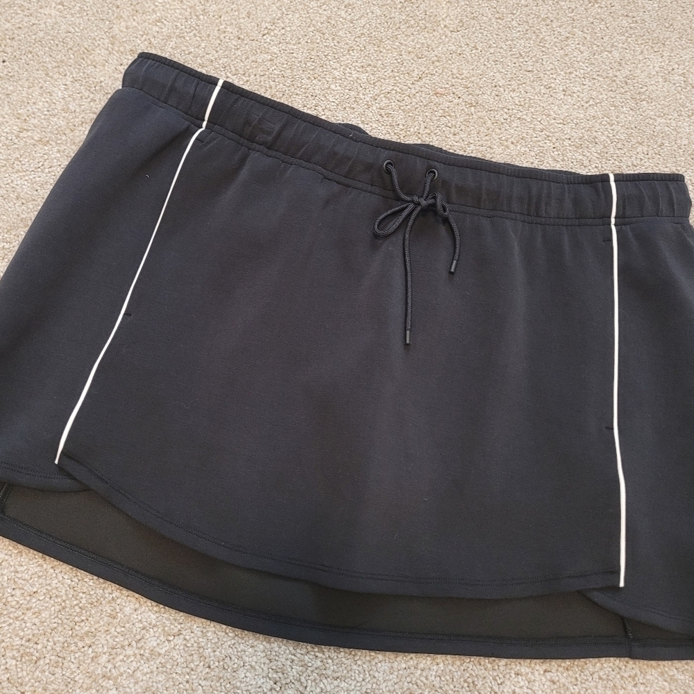NWT All In Motion Women's Black Skort Mini Skirt Size XXL - Picture 3 of 7